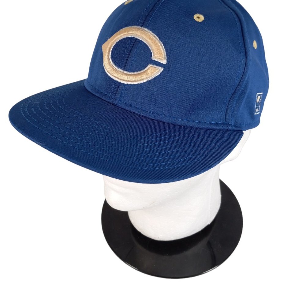 Chicago Cubs MLB Baseball The Game Pro Fitted Size 7 Hat Cap Blue